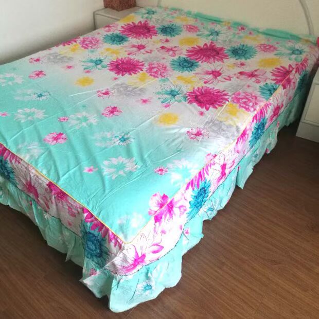 Khăn trải giường bằng vải twill mật độ cao chất lượng cực cao, giá rẻ ga phủ giường spa