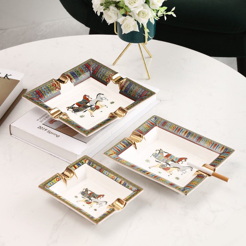 Nordic ashtray home coffee table decorations personality ktv trend table decorations home accessories office cigarettes