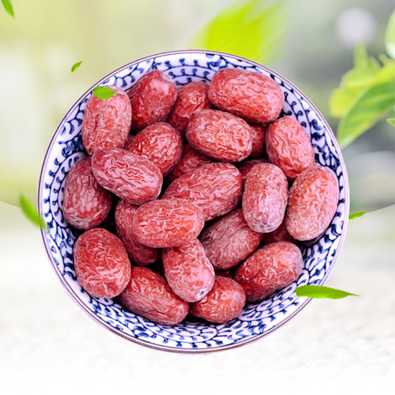 Shoot 2 and minus 8 Xinjiang grey dates Ruzao Zaoqiang grey date hanging dry unwashed red dates original grain date Grade 1 Ruoqiang red date Zero food