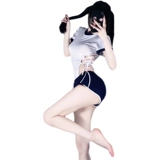 Одежда для гимнастики, милый японский спортивный костюм для спортзала, косплей