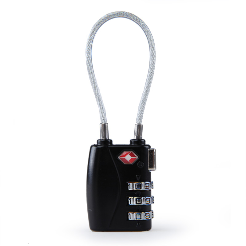 Customs lock suitcase suitcase lock pull-lever luggage lock anti-theft lock cabinet padlock small mini tsa coded lock