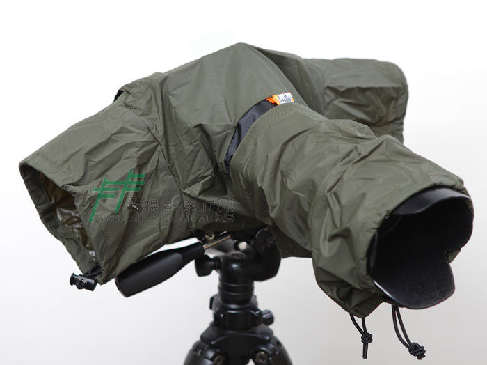Seifutu camera rain cover SLR camera outdoor photography dust and sand waterproof raincoat send extended cover Beijing