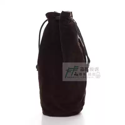 Monocular lens flannel bag large thick cylindrical flannel bag lens protection bag anti-static and dustproof