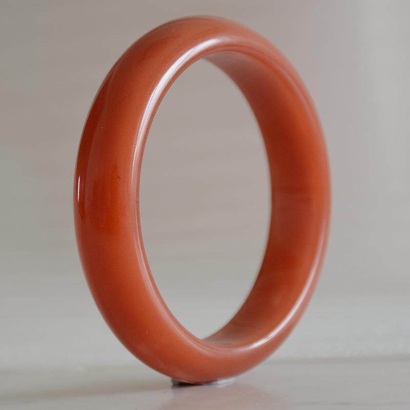 Gold silk jade bracelet red jade bracelet Xinjiang Gobi jewel luster jade women's life Natural A goods certificate