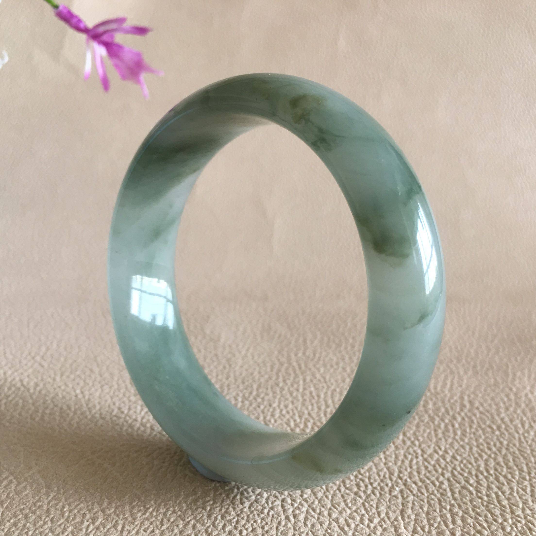 Sky Mountain Cuts bracelet Ice bottom Cuts Old material Xinjiang Gobi gold Silk Jade UrWo Caiyu Colorful Jade Girl's Natural A stock