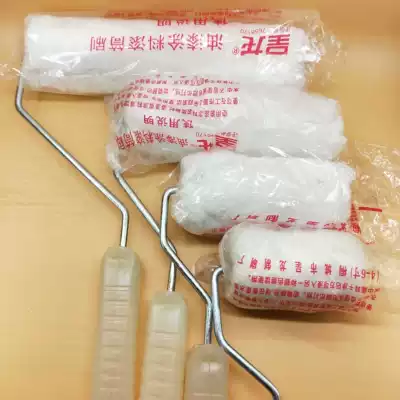 Wooden core roll high temperature roller brush paint primer anticorrosive paint for waterproof brush asphalt oil Special factory direct sales