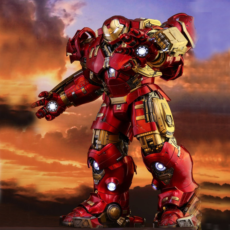 Anti Hulk Armour steel Man MK44 Bundesliga model Avengers League hottoys Reunion 4 soldiers Toys Ht