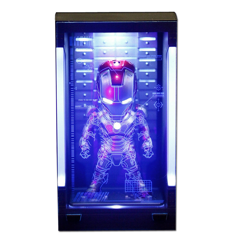 Spot Q Edition Iron Man Holographic Plate Gnaku Exclusive Accessories without Iron Man Gnau Avengers Alliance 4