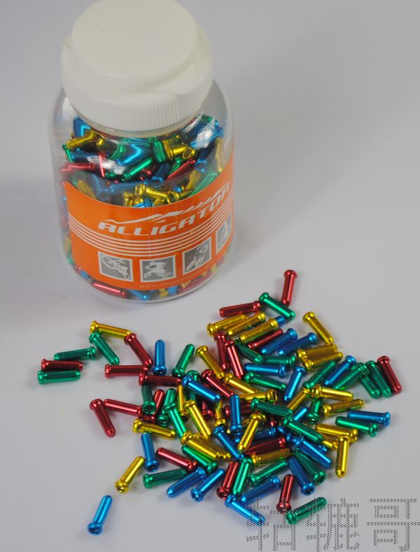 Taiwan ALLIGATOR Liuyi Aluminum alloy anode color wire cap Variable speed sealing cap Brake sealing cap