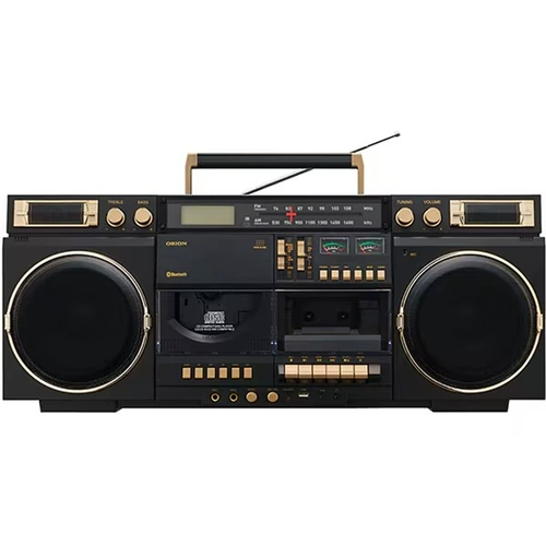 Японская цикония антикварная Bluetooth/CD/U -диск/SD Tape Integrated Recorder с высококачественной батареей