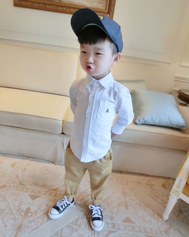 Chemise enfant à manche longue - Ref 2083693 Image 30