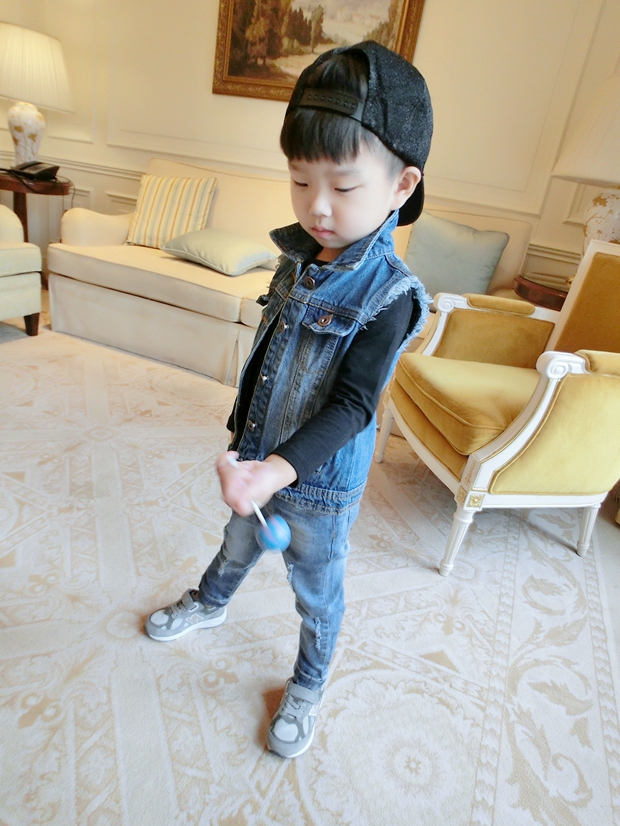Gilet enfant en toile - Ref 2069612 Image 14