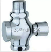 Water tank full copper flush valve sanitary grade toilet four-way flush valve public toilet hand press flush valve