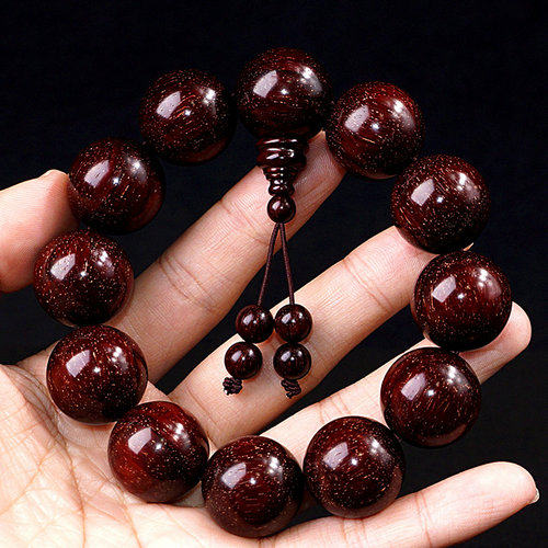 Authentic Indian leaf sandalbar is full of Venus 2 0 1 8 old raw Buddha men and women 108 hands - raw 20mm