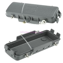 HARTING connector 09300245425 metal cover HAN-24B-AK double buckle metal protective cover