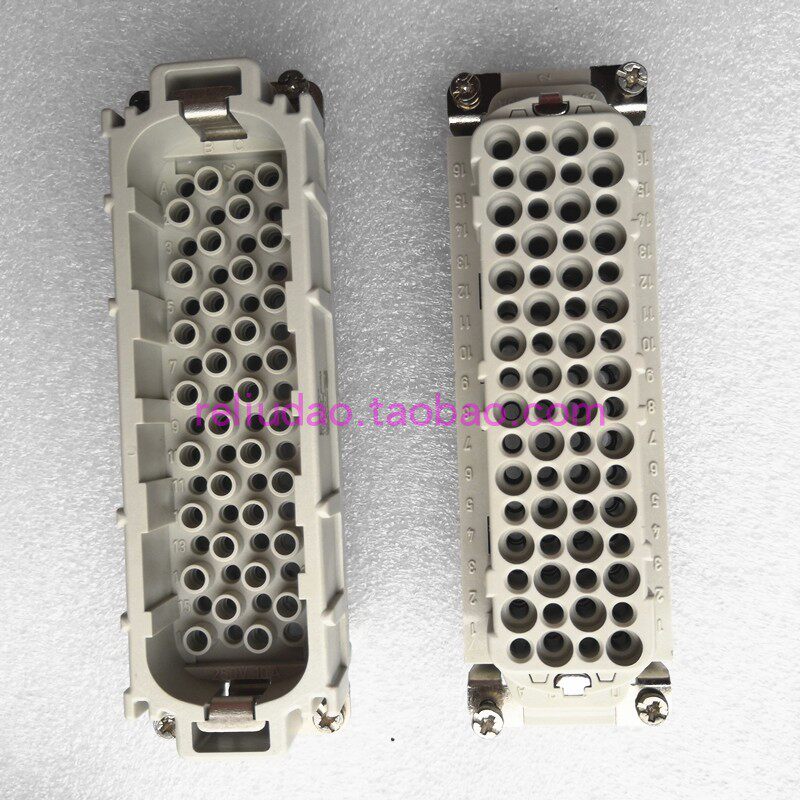 HARTING connector 09210643001 male core HAN-64D-M Cold-pressed 10A 250V spot