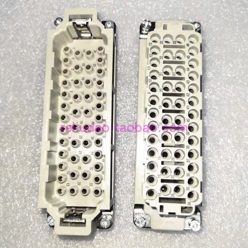 HARTING Haoting connector 09320463001 male core HAN-46-EE-MC Cold profiling 46 Core New Original