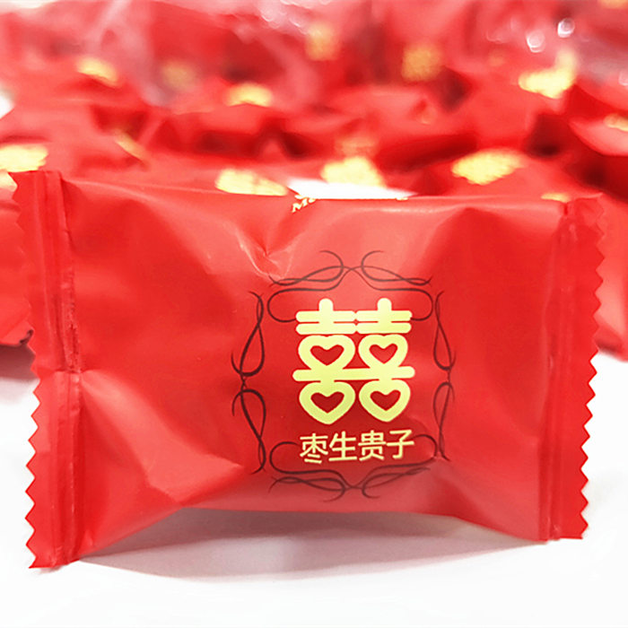 Jujube sugar Wedding joy Jujube Double happiness Ejiao Jujube Bulk whole bag of 5 catty about 160 capsules