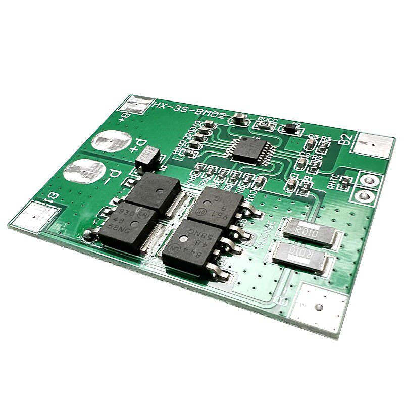 3串9.6V/10.8V磷酸铁锂保护板14A喷雾器可用 11.1V锂电池保护模块