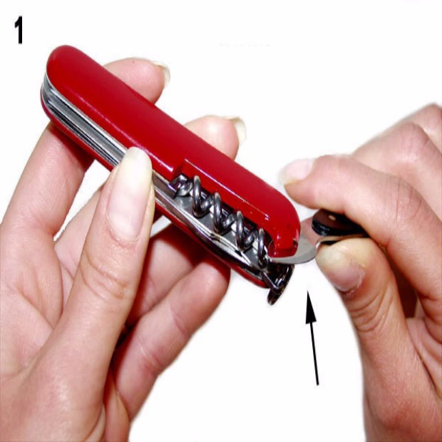 DIY Titanium Patch Stone Wash For 91mm Swiss Army Knife Kim loại Xử lý EDC Ti Shank Old Cross dao đa năng quân đội Nga