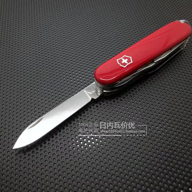 Swiss Army Knife Farmer Chính hãng Vickers 1.4713 Chính hãng Dao Thụy Sĩ 91mm Tua vít chéo dao quân đội loại xịn
