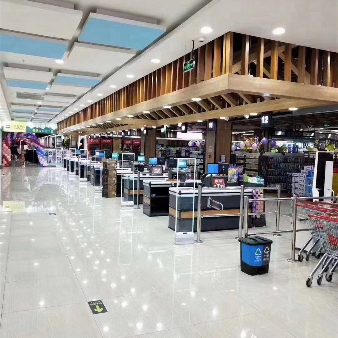 Transceiver integrated supermarket anti-theft access control clothing store cosmetics anti-theft device supermarket security door acoustic magnetic mono alarm