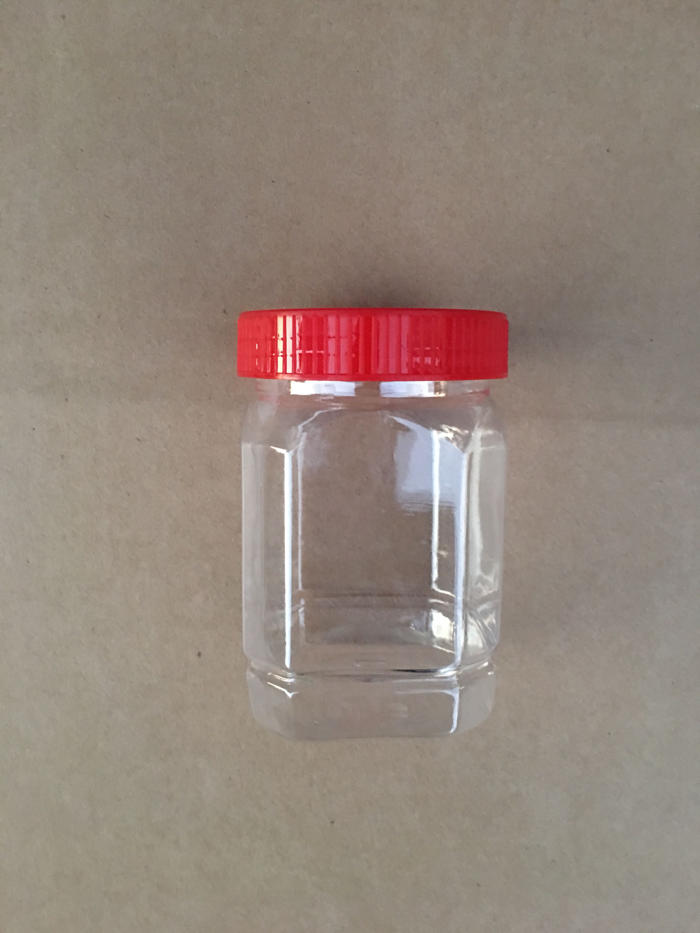 Carton 60 （Homes ） 500g thicker Honey plastic bottles 500 grams PET transparent food mouth