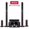 Qisheng 5.1 Home Theater-Style Audio Set for Home Living Room Combination with Tv Karaoke Machine and Heavy Bass Amplifier