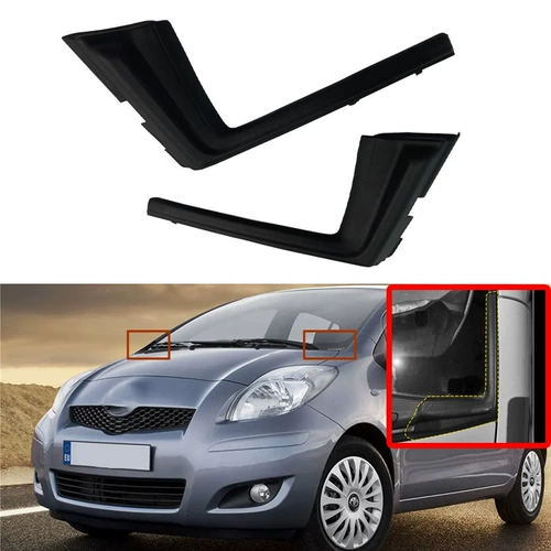 Подходит для 12-14 американских версий Toyota Yaris, пластина для сбора воды, блокирующие заглушки, аксессуары 53867-52090