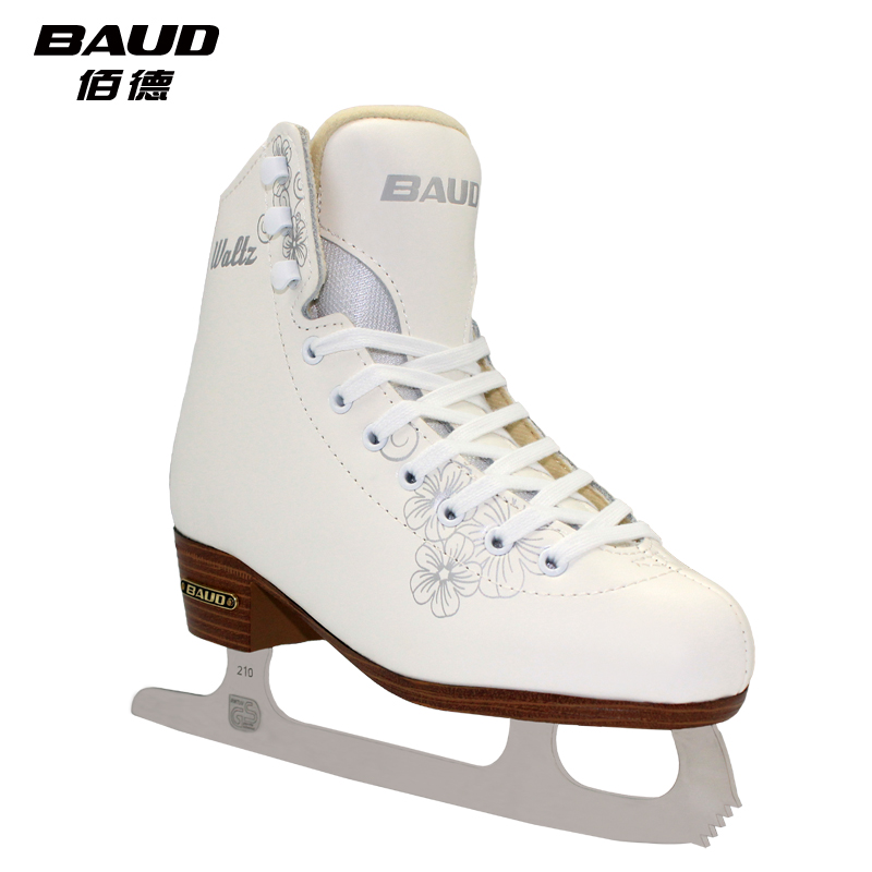 Bade baud Waltz leather skates adult men and women skates children's beginner skates skates
