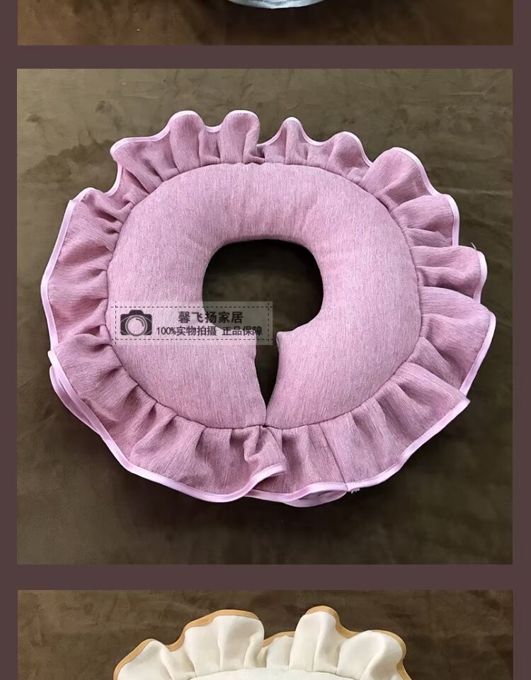 Vẻ đẹp sang trọng 趴 gối gối mặt thẩm mỹ viện đặc biệt gối massage gối có thể tháo rời và giặt gối trực tiếp nhà máy gối cao su non cho bé