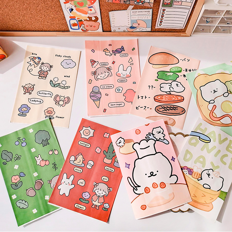 Korean in color gift bag simple small paper bag debris containing bag candy bag gift packaging bag