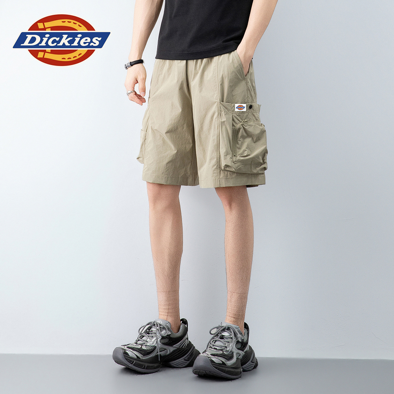 Dickies Ice Silk Work Shorts Men's Summer Thin American Style Loose Casual Mid-Length Shorts