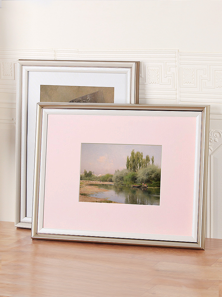 Simple modern creative photo frame framed custom picture frame Any size hanging wall puzzle frame 24 inch 4K A4 a3