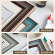 Scandinavian Simple Wide-Edge Photo Frame European-Style Oil Painting Calligraphy Handmade DIY Picture Frame Text Calligraphy Decorative Ornaments