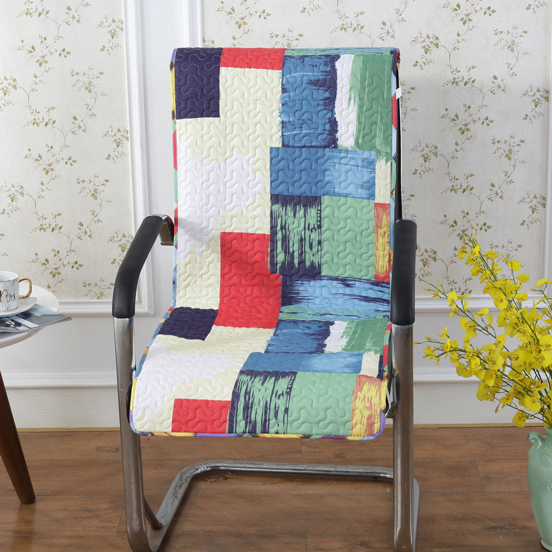 Set for winter cloth Art one-piece cushion Anti-slip office backrest cushion table Lions with chair cushions thin dining chair submat