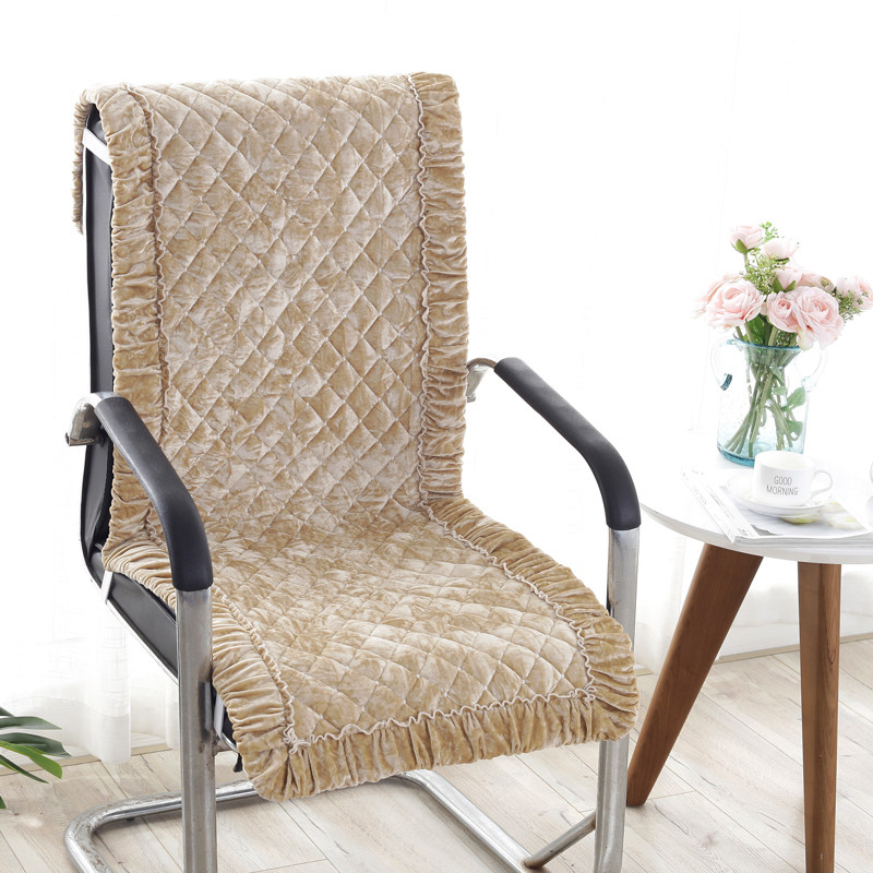 Set for Winter Thickened Office Chair Cushion Computer Chair Cushion Dining Chair Mat with Lying Chair Cushion Integrated Cushion Cushion