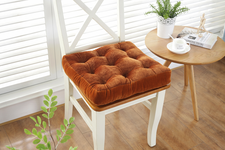 Mùa đông dày bông không trượt ghế sinh viên ghế đệm tatami mat ấm đệm chỗ ngồi xe đệm tăng - Ghế đệm / đệm Sofa đệm ghế gỗ