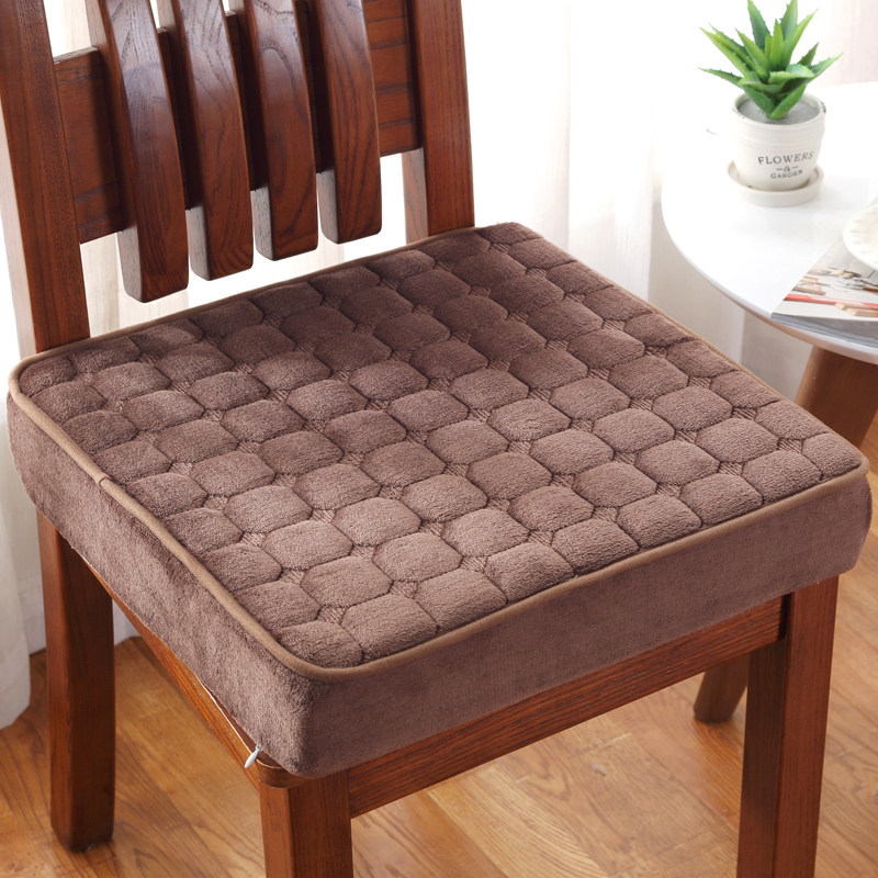 Customized winter plush sponge increased thickened chair Mat solid wood sofa cushion floating window mat window sill tatami mat
