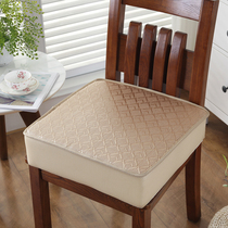 Custom summer thickened sponge non-slip increased chair pad Student Mahjong chair pad Dining chair pad Ice silk rattan seat cushion