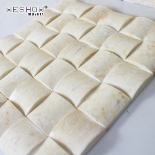 Мраморная мозаичная плитка Трехмерная телевизионная фоновая настенная барная стойка ванная комната кухня каменная стена плитка