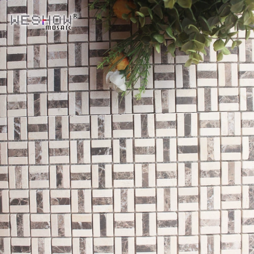 Huajiao Mosaic Stone ян бар ванная комната для душа душевой пруд фоновая стена анти -скользящая плитка плитка плитки на полу