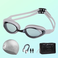 Прозрачная серая+серебряная пузырьковая шляпа+AC-5 Black+Bulming Bacd