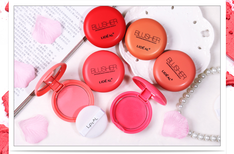 Macarons 漾 silky air cushion blush nude trang điểm công suất sửa chữa cho người mới bắt đầu sun sun Powder phấn nước tự nhiên rouge chính hãng má hồng sivanna