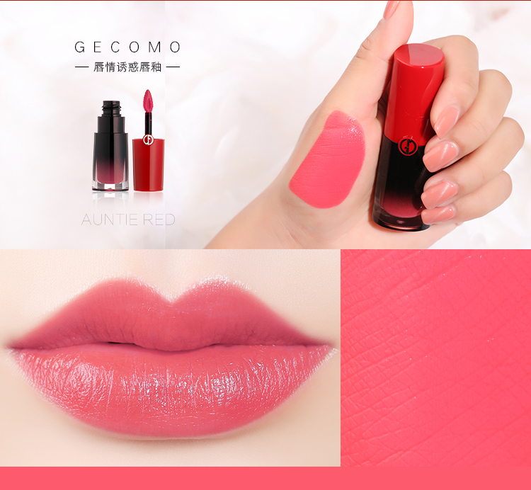 Nhung mờ gương lip men nhuộm môi lỏng giữ ẩm son môi không thấm nước dưỡng ẩm lâu dài không đánh dấu son bóng son bóng sinh viên 	son bóng romand màu nào đẹp nhất