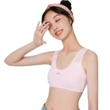 Хлопковое нижнее белье, бюстгальтер-топ, бюстгалтер для школьников, подходит для подростков, для средней школы, 9-12-16 лет