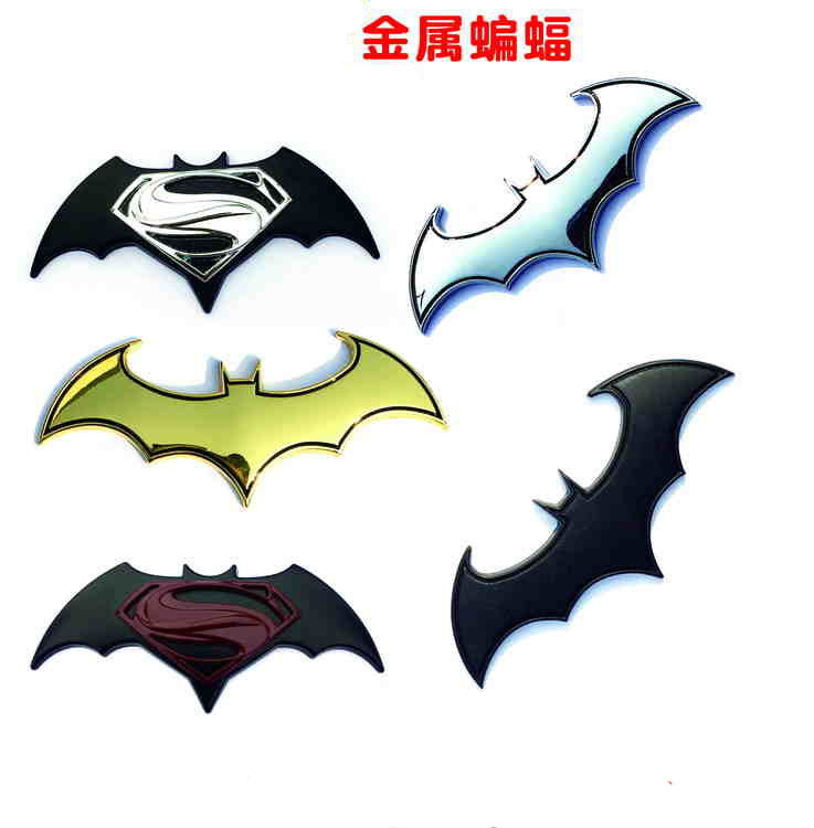 3D bat stereo cars with car tail tag and modified side standard machine cover decoration with personality door
