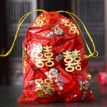 Wedding supplies wedding candy bag creative candy bag wedding candy box Chinese style wedding candy bag candy gift gauze bag