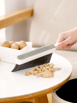 Japanese multifunctional bed brush household long handle retractable suspension double-sided dust removal bed brush soft hair removal mite cleaning brush