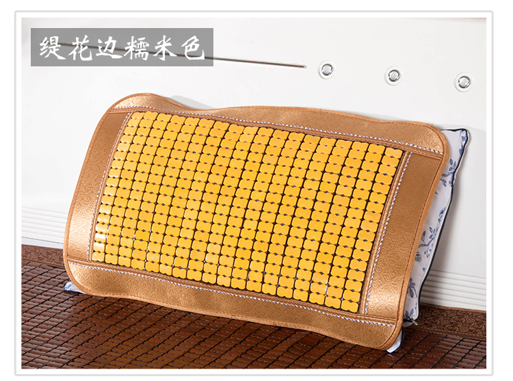 Mùa hè mat gối mahjong gối pad tre mat gối mùa hè thoáng khí chống trượt đơn đôi một đôi tùy chỉnh - Gối gối cho bà bầu